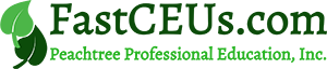 FastCEUs.com Peachtree Professional Education Logo